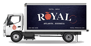 Royal delivery truck