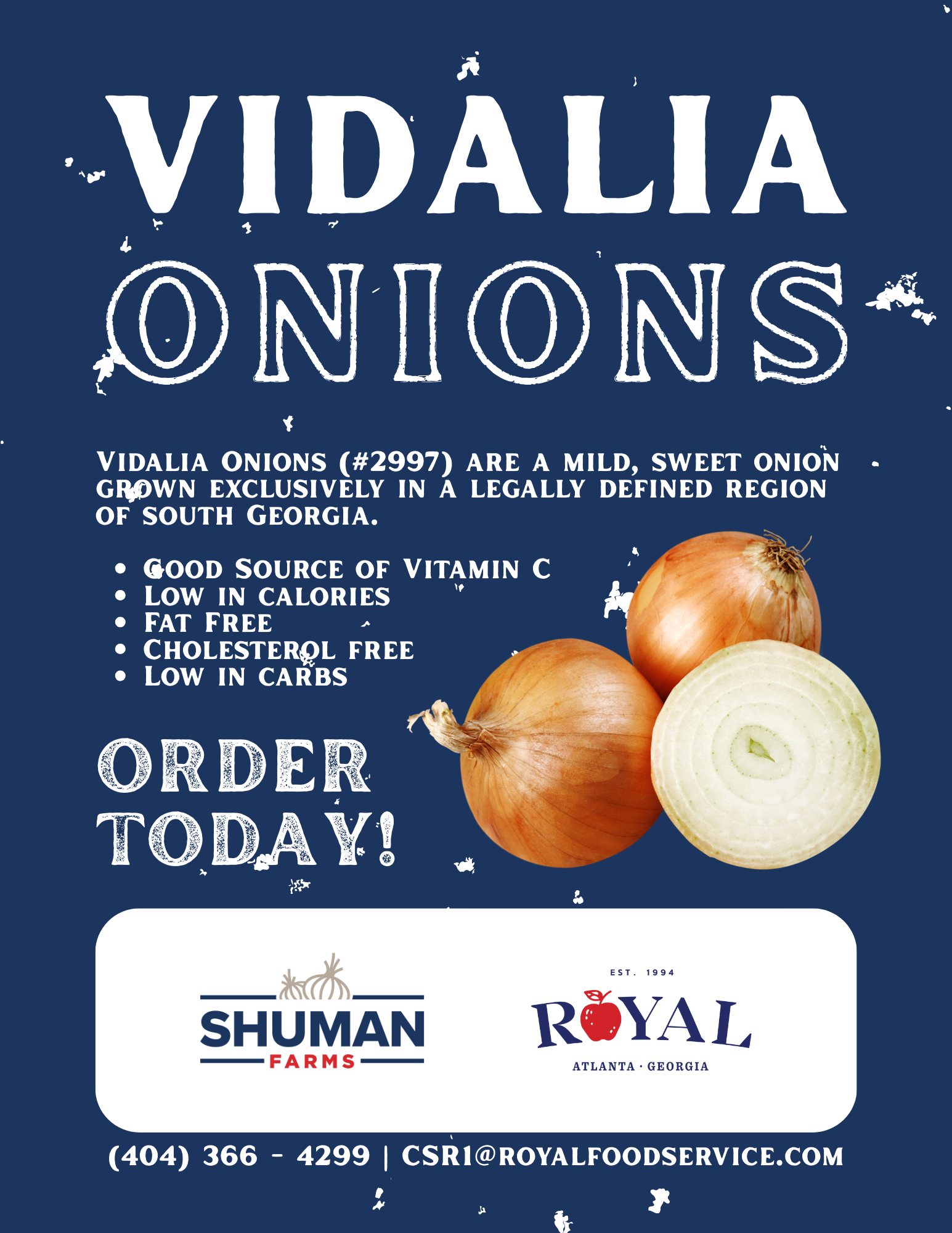 Vidalia Onions are here!